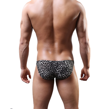 Low Waist Mini Panties / Erotic Leopard Male Underwear / Sexy Men's Penis Pouch - EVE's SECRETS